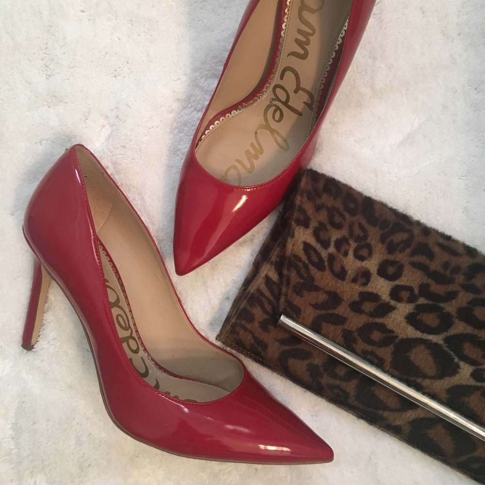 Sam Edelman Hazel True Red Patent